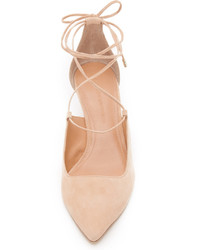 beige Wildleder Pumps von Sigerson Morrison