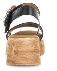 beige Wildleder Sandaletten von Gabor