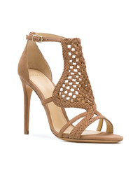 beige Wildleder Sandaletten von Alexandre Birman