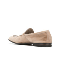 beige Wildleder Slipper von Henderson Baracco