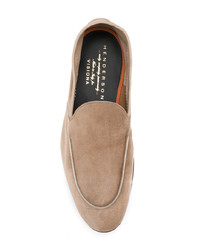 beige Wildleder Slipper von Henderson Baracco