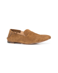 beige Wildleder Slipper von Paul Andrew