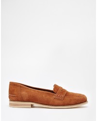 beige Wildleder Slipper von Asos