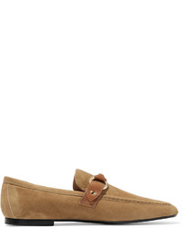 beige Wildleder Slipper von Isabel Marant