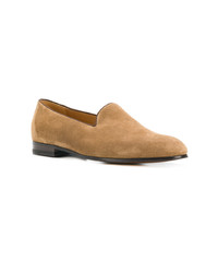 beige Wildleder Slipper von Barbanera