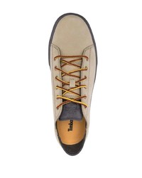 beige Wildleder Sportschuhe von Timberland