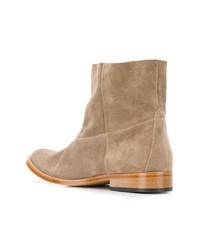 beige Wildleder Stiefeletten von Golden Goose Deluxe Brand