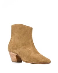 beige Wildleder Stiefeletten von Isabel Marant