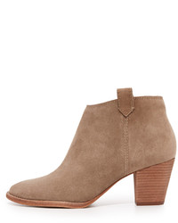 beige Wildleder Stiefeletten von Madewell