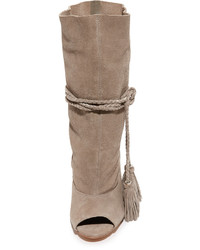 beige Wildleder Stiefeletten von Schutz