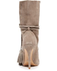 beige Wildleder Stiefeletten von Schutz