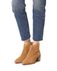 beige Wildleder Stiefeletten von Madewell