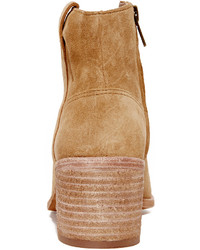 beige Wildleder Stiefeletten von Madewell