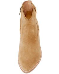 beige Wildleder Stiefeletten von Madewell