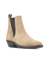 beige Wildleder Stiefeletten von Isabel Marant