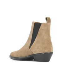 beige Wildleder Stiefeletten von Isabel Marant