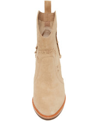 beige Wildleder Stiefeletten von Joie