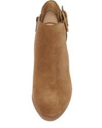 beige Wildleder Stiefeletten von MICHAEL Michael Kors