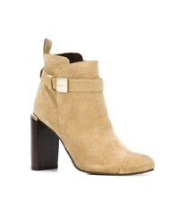 beige Wildleder Stiefeletten von See by Chloe