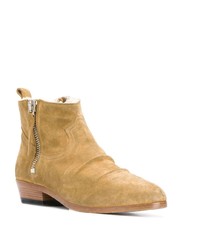 beige Wildleder Stiefeletten von Golden Goose