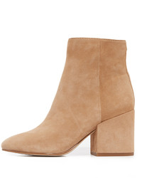 beige Wildleder Stiefeletten von Sam Edelman