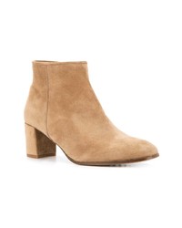 beige Wildleder Stiefeletten von Pedro Garcia