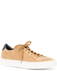 beige Wildleder Turnschuhe von Common Projects