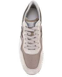 beige Wildleder Turnschuhe von Hogan