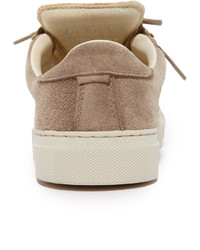 beige Wildleder Turnschuhe von Diemme