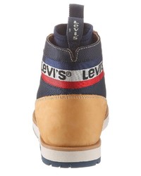 beige Wildlederarbeitsstiefel von Levi's