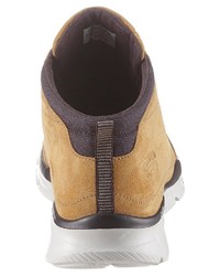 beige Wildlederarbeitsstiefel von Skechers