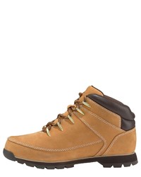 beige Wildlederarbeitsstiefel von Timberland