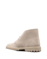 beige Wildlederfreizeitstiefel von Clarks Originals