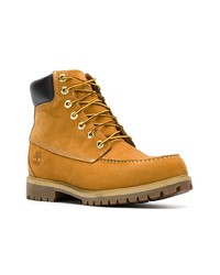 beige Wildlederfreizeitstiefel von Timberland