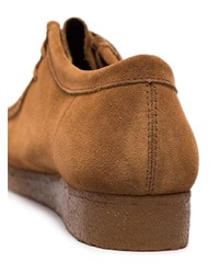 beige Wildlederfreizeitstiefel von Clarks Originals