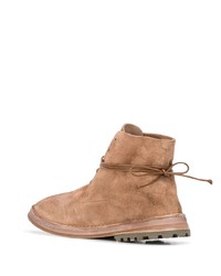 beige Wildlederfreizeitstiefel von Marsèll