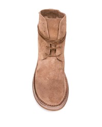 beige Wildlederfreizeitstiefel von Marsèll