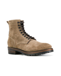 beige Wildlederfreizeitstiefel von Project Twlv