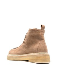 beige Wildlederfreizeitstiefel von Marsèll