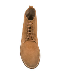 beige Wildlederfreizeitstiefel von Marsèll