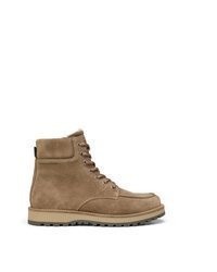 beige Wildlederfreizeitstiefel von Marc O'Polo