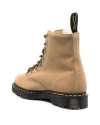 beige Wildlederfreizeitstiefel von Dr. Martens