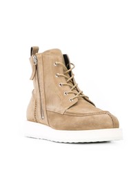 beige Wildlederfreizeitstiefel von Pierre Hardy