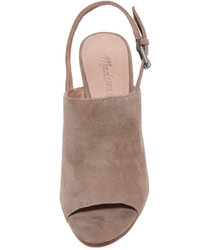 beige Wildledersandalen von Madewell