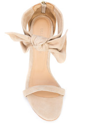 beige Wildledersandalen von Ulla Johnson