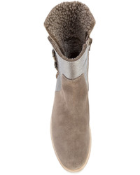 beige Wildlederstiefel von AGL