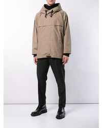 beige Windjacke von Jan Jan Van Essche