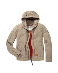 beige Windjacke von NAGANO