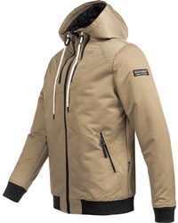 beige Windjacke von Navahoo