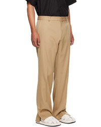 beige Wollchinohose von Recto